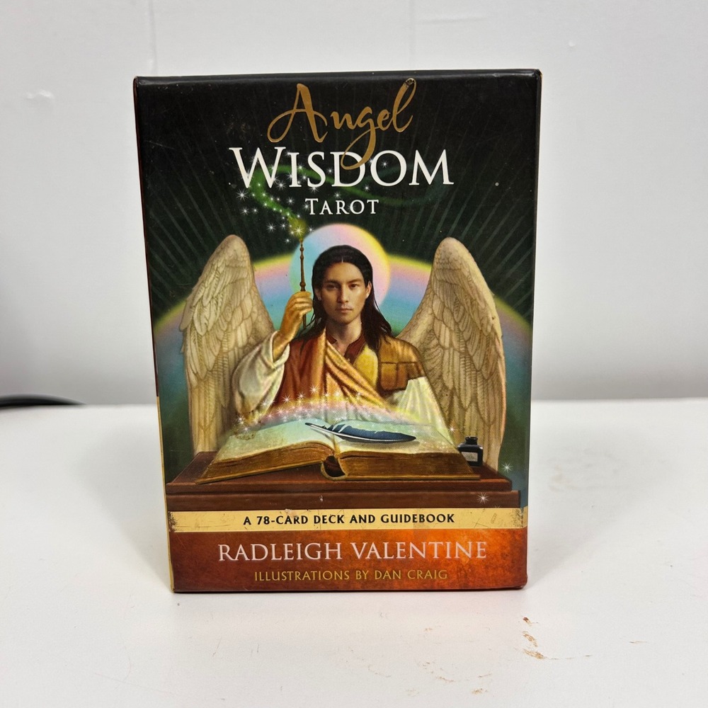 Radleigh Valentine Angel Wisdom Tarot Deck OS Multicolor Spiritual Oracle Cards